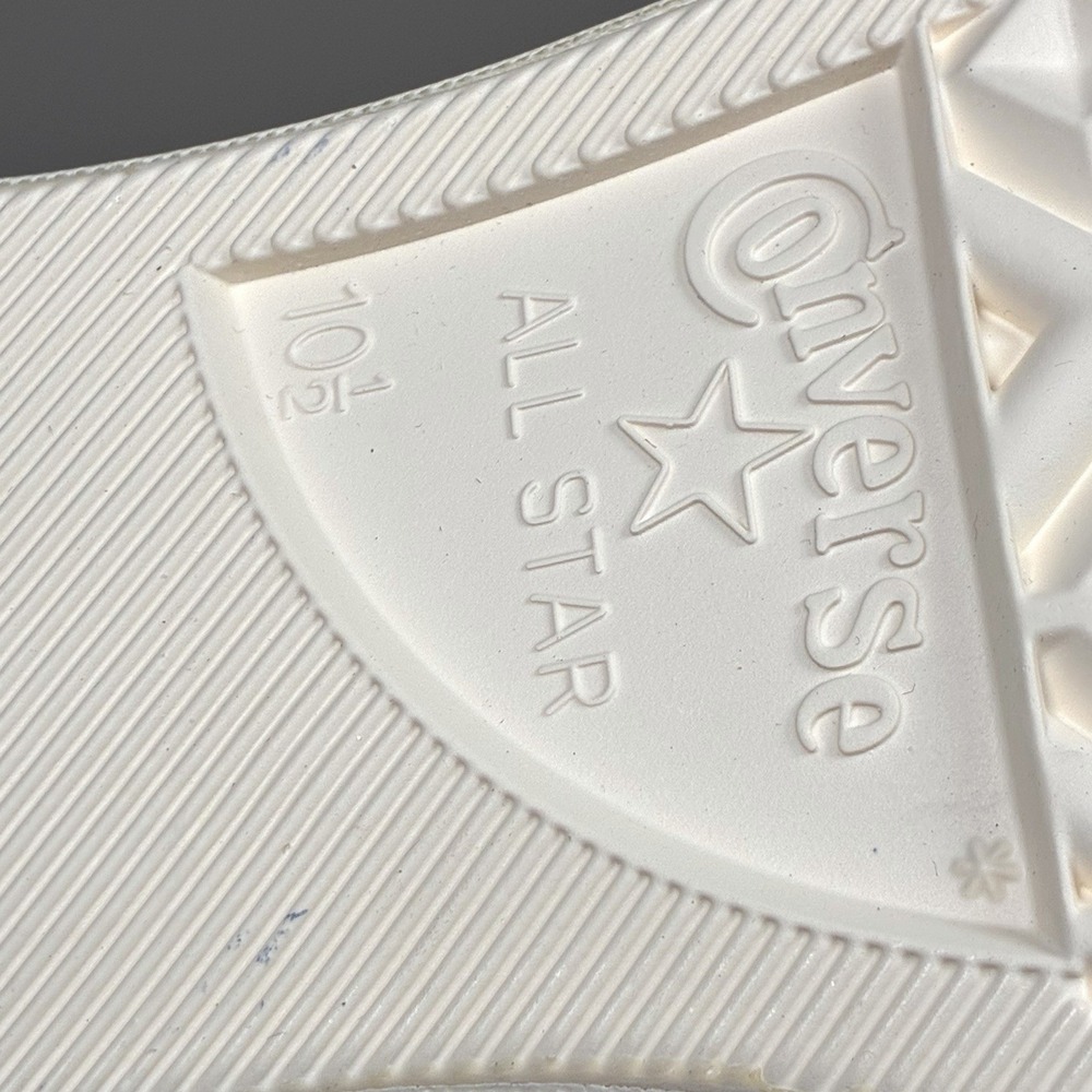 Converse Chuck Taylor 70 High Fear  Of God Essentials Ivory Black Size 10.5 Mens - Picture 5 of 7